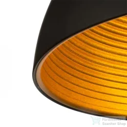   Rendl CARISSIMA 40 függő lámpa matt fekete/aranysárga 230V E27 42W R11766