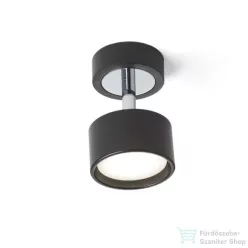   Rendl PIXIE dönthető lámpa fekete króm 230V LED GX53 7W R11773