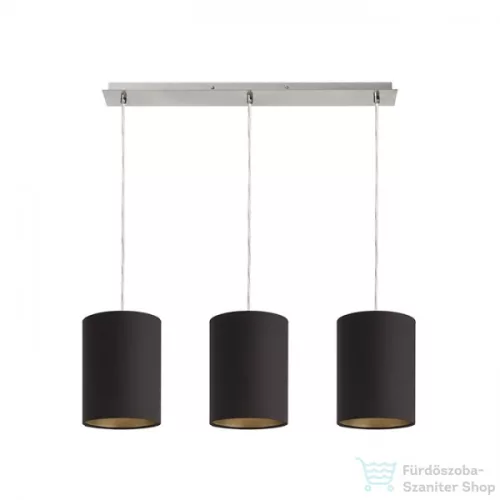 Rendl MORE 60 mennyezeti függőlámpa alap  matt nikkel 230V E27 3x42W R11774