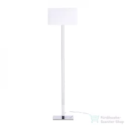 Rendl PLAZA állólámpa fehér króm 230V E27 42W R11984