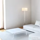 Rendl PLAZA állólámpa fehér króm 230V E27 42W R11984