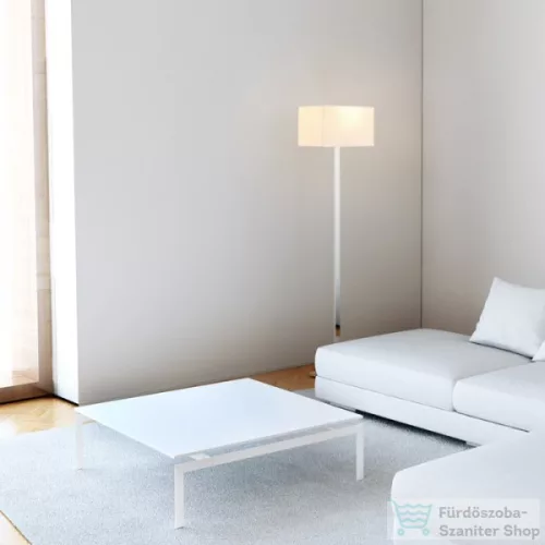 Rendl PLAZA állólámpa fehér króm 230V E27 42W R11984