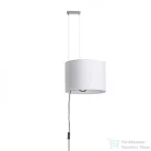 Rendl BROADWAY állítható magasságú függeszték fehér króm 230V E27 42W R11989