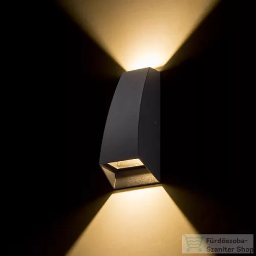 Rendl PIA fali lámpa antracitszürke 230V LED 2x3W IP54 3000K R12010
