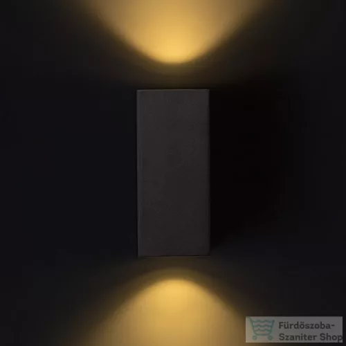 Rendl KUBI II antracitszürke 230V LED 2x3W 56° IP54 3000K R12028