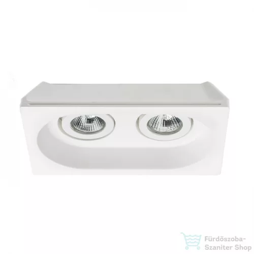 Rendl DINGO GU10 II dönthető lámpa gipsz 230V GU10 2x35W R12037