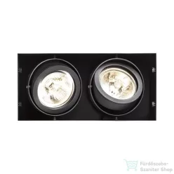 Rendl ELECTRA II  fekete  12V G53 2x50W R12051