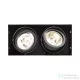 Rendl ELECTRA II  fekete  12V G53 2x50W R12051