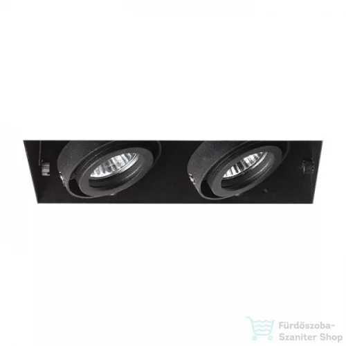 Rendl ELECTRA II  fekete  230V GU10 2x50W R12053