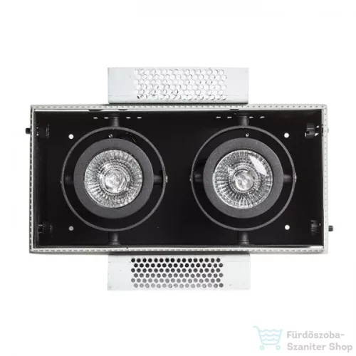 Rendl ELECTRA II  fekete  230V GU10 2x50W R12053