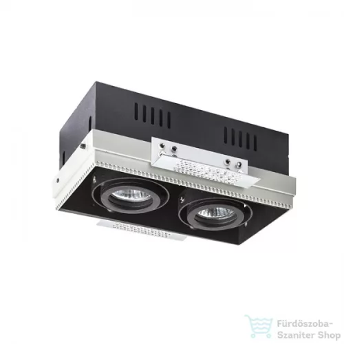 Rendl ELECTRA II  fekete  230V GU10 2x50W R12053