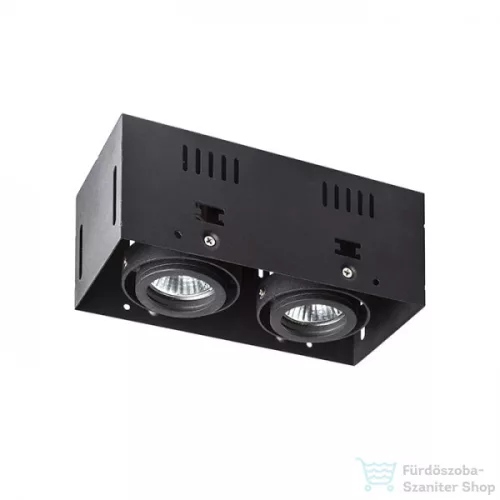 Rendl ELECTRA II  fekete  230V GU10 2x50W R12053