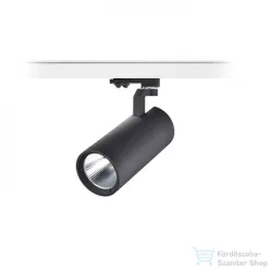   Rendl FANGIO háromfázisú áramkörös sínre fekete  230V LED 25W 36°  3000K R12060