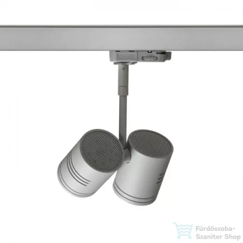 Rendl BEEBA II háromfázisú áramkörös sínre ezüstszürke  230V GU10 2x35W R12312