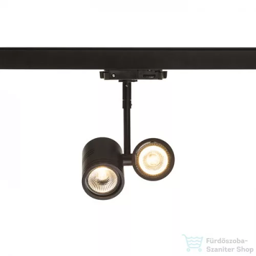 Rendl BEEBA II háromfázisú áramkörös sínre fekete  230V GU10 2x35W R12313