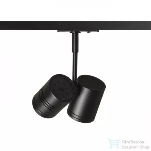 Rendl BEEBA II egyfázisú áramkörös sínre fekete  230V GU10 2x35W R12316