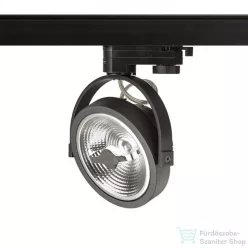   Rendl KELLY LED háromfázisú áramkörös sínre fekete  230V LED 12W 24°  3000K R12339