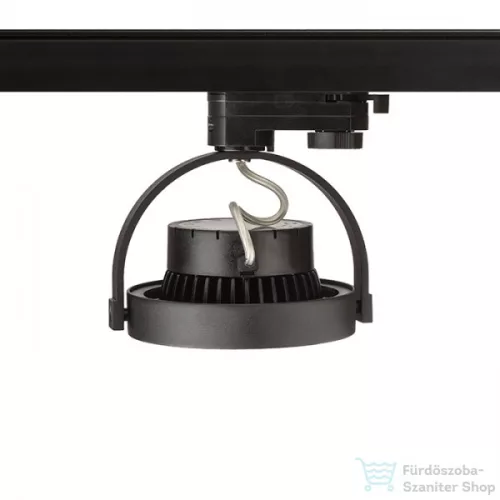 Rendl KELLY LED háromfázisú áramkörös sínre fekete  230V LED 12W 24°  3000K R12339