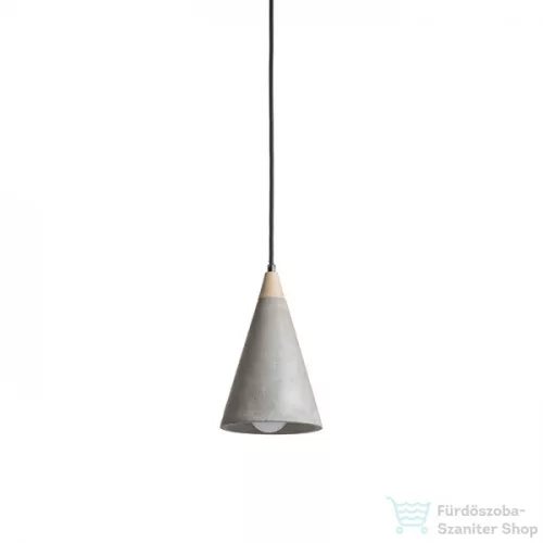 Rendl HEIDI függő lámpa  beton/fa 230V E27 28W R12380