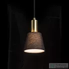 Rendl ICAR függő lámpa fekete/aranysárga  230V E27 15W R12418