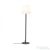 Rendl BOSANOVA 120 állólámpa antracitszürke szatén PE 230V E27 25W IP65 R12420