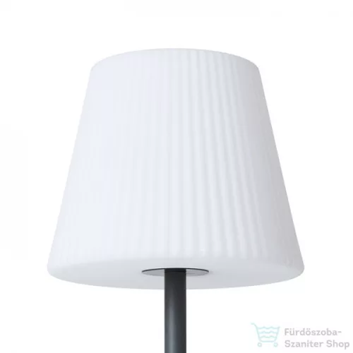 Rendl BOSANOVA 120 állólámpa antracitszürke szatén PE 230V E27 25W IP65 R12420