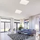 Rendl SEMPRE SQ 63 mennyezeti mozgásérzékelős  tej akril 230V LED 76W  3000K R12443