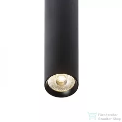   Rendl RIGA 38 mennyezeti lámpa fekete 230V LED 6W 38° 3000K R12455