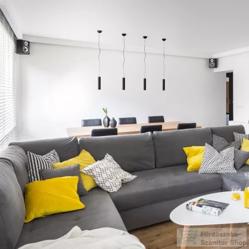 Rendl RIGA 28 függő lámpa fekete 230V LED 6W 38° 3000K R12459