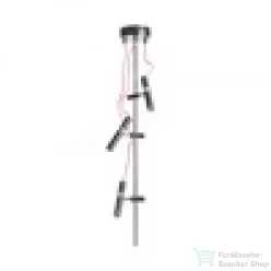   Rendl VIPER III mennyezeti lámpa fekete króm 230V LED 3x3W 60°  3000K R12460