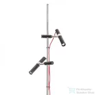 Rendl VIPER FL  fekete króm 230V LED 2x3W 60°  3000K R12463