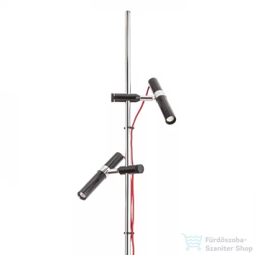 Rendl VIPER FL  fekete króm 230V LED 2x3W 60°  3000K R12463