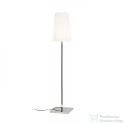   Rendl LULU állólámpa fehér/fekete króm 230V E27 28W R12466