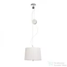 Rendl LEVITA lehúzható függeszték fehér króm 230V E27 42W R12477