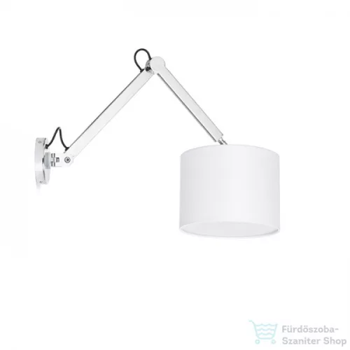Rendl MADISON W fali lámpa fehér króm 230V E27 42W R12480