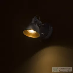   Rendl ROSITA I fali lámpa fekete/aranysárga 230V LED GU10 9W R12508