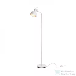   Rendl ROSITA állólámpa fehér/ezüstszürke  230V E27 12W R12513