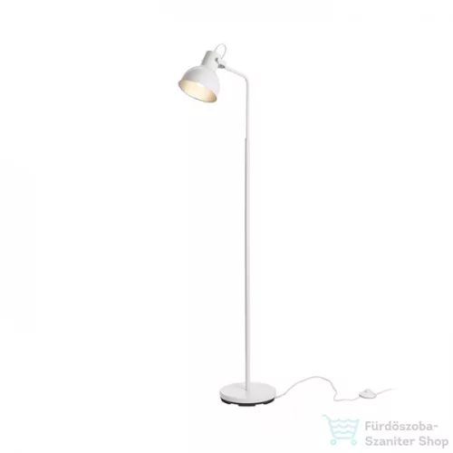 Rendl ROSITA állólámpa fehér/ezüstszürke  230V E27 12W R12513