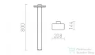 Rendl RINA állólámpa antracitszürke 230V LED 12W IP44 3000K R12515