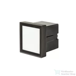   Rendl DEJAVU SQ 9 süllyesztett lámpa fekete 230V LED 3.5W IP65 3000K R12530