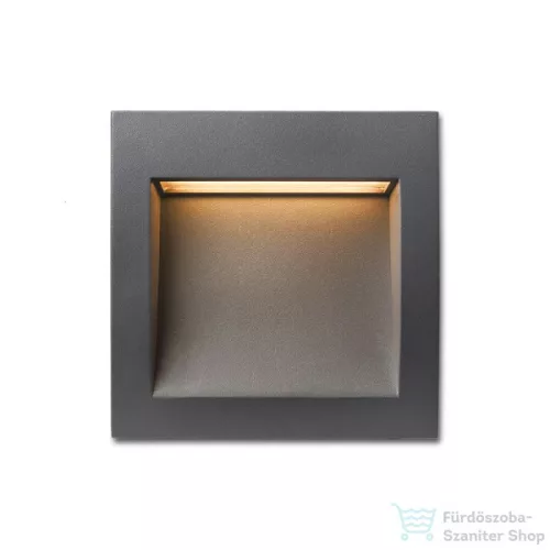 Rendl GORDIQ M süllyesztett lámpa antracitszürke 230V LED 3W IP65 3000K R12536