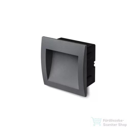 Rendl GORDIQ M süllyesztett lámpa antracitszürke 230V LED 3W IP65 3000K R12536