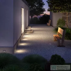   Rendl GORDIQ L süllyesztett lámpa antracitszürke 230V LED 3W IP65 3000K R12538