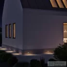 Rendl GORDIQ L süllyesztett lámpa antracitszürke 230V LED 3W IP65 3000K R12538