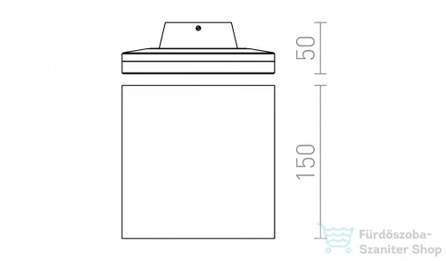 Rendl ATHI fali lámpa fehér 230V LED 9.6W IP54 3000K R12551