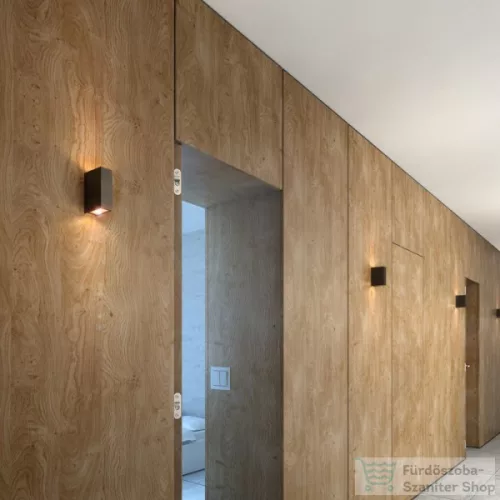 Rendl UKKO fali lámpa fekete 230V LED 2x3W 55° IP54 3000K R12555