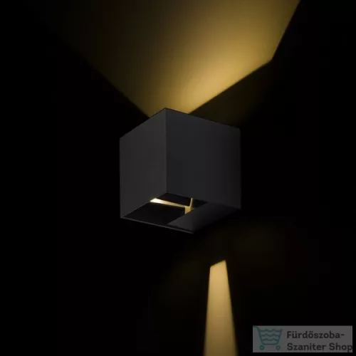 Rendl CARRE fali lámpa antracitszürke 230V LED 2x3W IP54 3000K R12557
