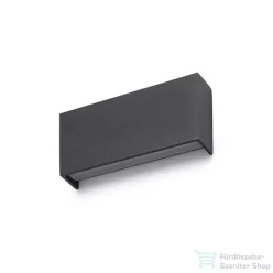   Rendl TORINO fali lámpa fekete 230V LED 2x5W IP54 3000K R12574