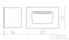 Rendl PER süllyesztett lámpa fehér 230V LED 3W IP54 3000K R12576
