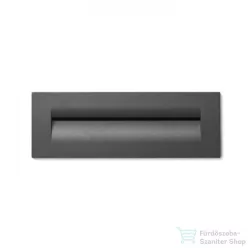   Rendl RASQ a falba süllyesztett antracitszürke 230V LED 8.5W IP65 3000K R12628